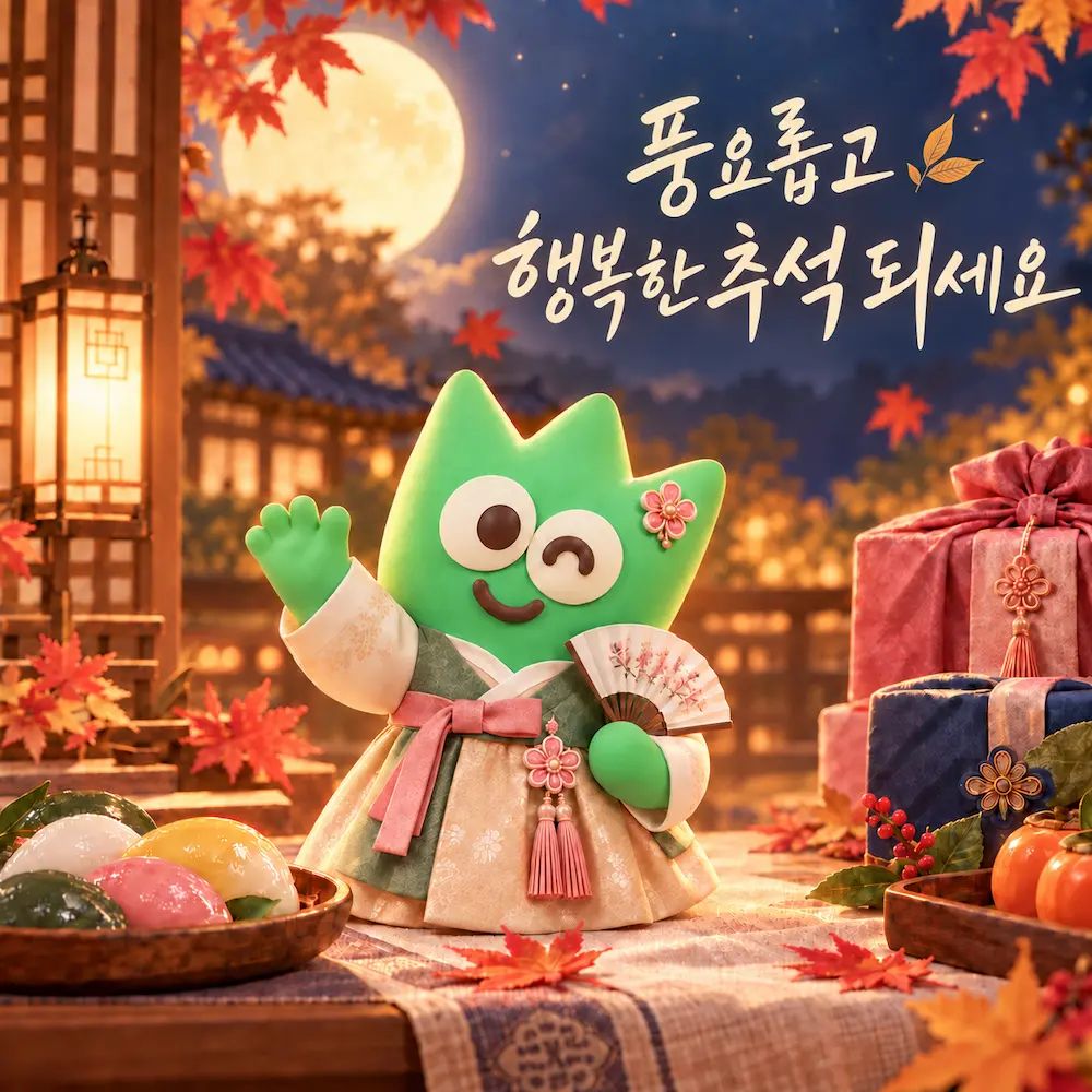추석 팝업